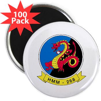MMHS268 - M01 - 01 - Marine Medium Helicopter Squadron 268 - 2.25" Magnet (100 pack) - Click Image to Close